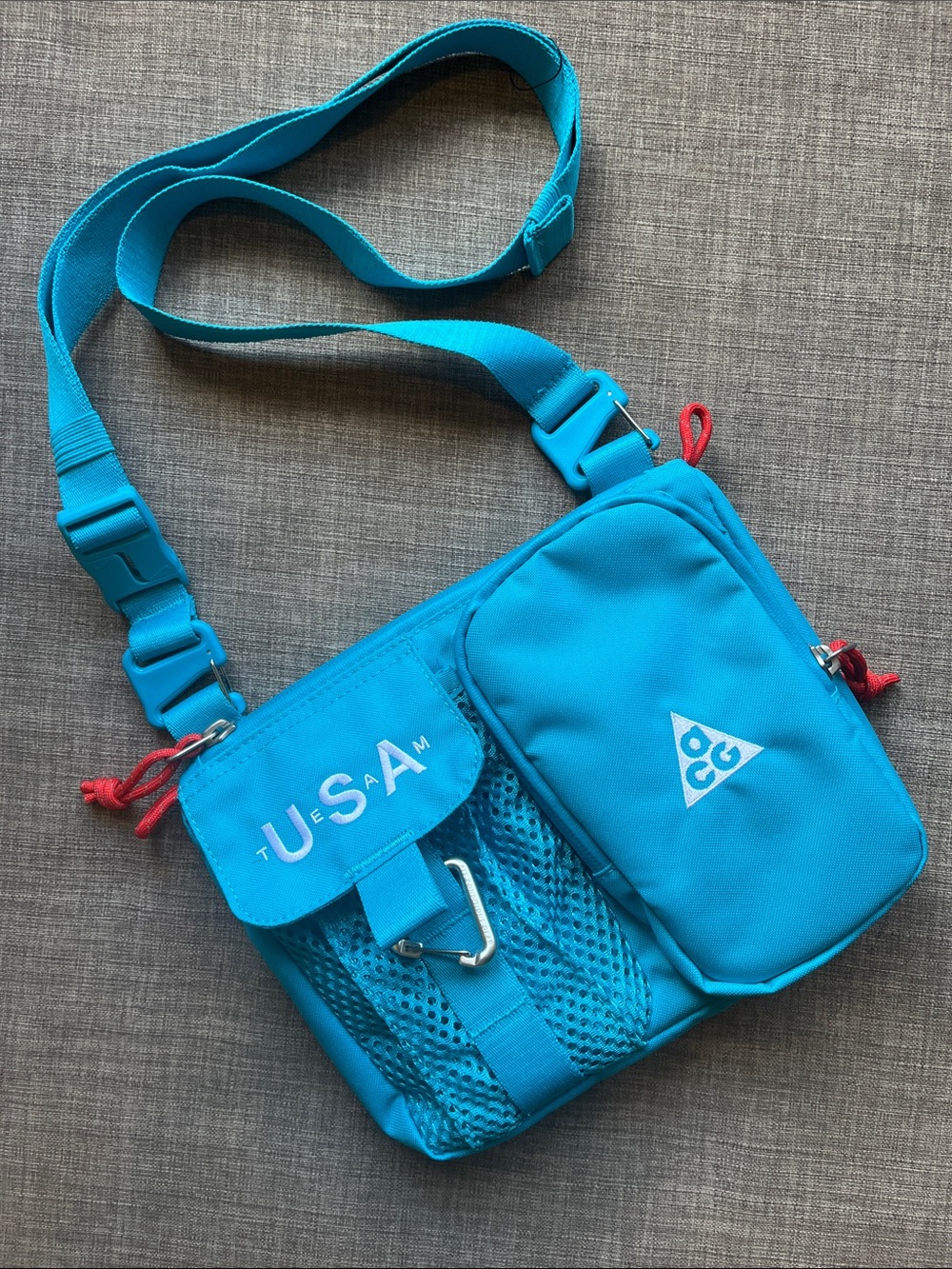 Nike ACG Daymax Exclusive Team USA 2026 Olympic Athlete Blue Crossbody Bag NWOT